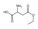 2-amino-4-ethoxy-4-oxobutanoic acid(SALTDATA: HCl)结构式