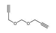 3-(prop-2-ynoxymethoxy)prop-1-yne结构式