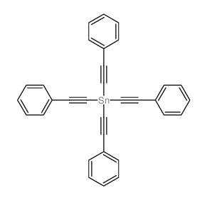Stannane,tetrakis(2-phenylethynyl)-结构式