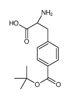 4-叔丁氧羰基-L-苯丙氨酸结构式