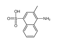 4-amino-3-methylnaphthalene-1-sulfonic acid结构式