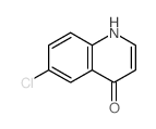 6-chloro-1H-quinolin-4-one结构式