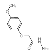(4-甲氧基苯氧基)-乙酸肼结构式