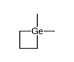 1,1-Dimethyl-1-germacyclobutane结构式