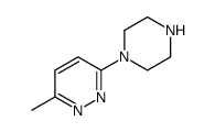 Pyridazine, 3-methyl-6-(1-piperazinyl)- (9CI)结构式
