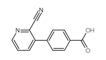 4-(6-甲氧基吡啶-3-基)苯甲酸结构式