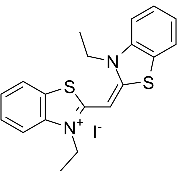 3,3-二乙基硫菁碘盐结构式