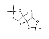 1,2:3,4-Di-O-isopropylidene-D-erythronic acid结构式