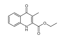 3-甲基-4-羟基喹喔啉-2-羧酸乙酯结构式
