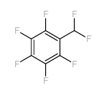 1-(Difluoromethyl)-2,3,4,5,6-pentafluorobenzene结构式