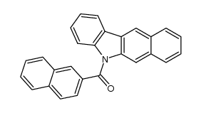5-(2-Naphthoyl)-5H-benzo[b]carbazole结构式