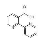 [2,2-联吡啶]-3-羧酸结构式