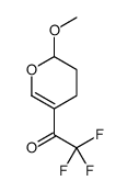 Ethanone, 1-(3,4-dihydro-2-methoxy-2H-pyran-5-yl)-2,2,2-trifluoro- (9CI)结构式