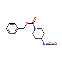 4-异硫氰四羟基-1(2H)-吡啶甲酸苄酯结构式