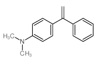 Benzenamine,N,N-dimethyl-4-(1-phenylethenyl)-结构式