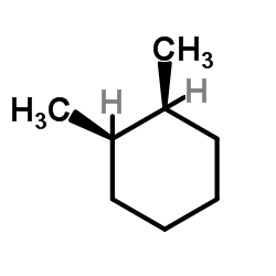 顺-1,2-二甲基环己烷结构式