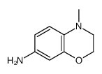 7-氨基-4-甲基-2H-1,4-苯并噁嗪结构式