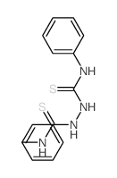 1,2-Hydrazinedicarbothioamide,N1,N2-diphenyl-结构式