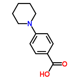 4-哌嗪苯甲酸结构式
