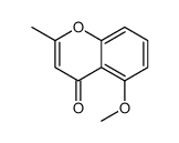 5-methoxy-2-methylchromen-4-one结构式