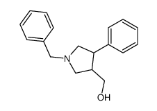 56 反式-(1-苄基-4-苯基吡咯烷基-3-基)甲醇结构式