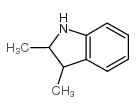 2,3-二甲基吲哚结构式