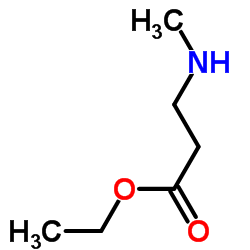 3-(甲基氨基)丙酸乙酯结构式