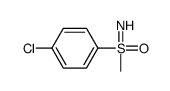 S-METHYL-S-(4-CHLOROPHENYL) SULFOXIMINE结构式