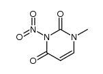 1-methyl-3-nitrouracil结构式
