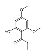 1-(2-hydroxy-4,6-dimethoxyphenyl)propan-1-one结构式