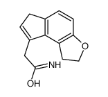 2-(1,6-Dihydro-2H-indeno[5,4-b]furan-8-yl)acetamide结构式