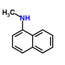 N-甲基-1-萘胺结构式