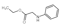 N-苯基氨基乙酸乙基醚结构式