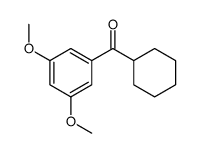 cyclohexyl-(3,5-dimethoxyphenyl)methanone结构式