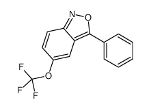 3-Phenyl-5-trifluoromethoxy-benzo[c]isoxazole结构式