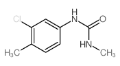 1-(3-氯-4-甲基)-3-甲基尿素结构式