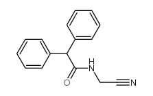 Acetamide,N-(cyanomethyl)-2,2-diphenyl- (8CI)结构式