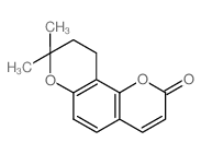 Dihydroseselin结构式