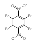 1,2,4,5-tetrabromo-3,6-dinitrobenzene (en)Benzene, 1,2,4,5-tetrabromo-3,6-dinitro- (en)结构式