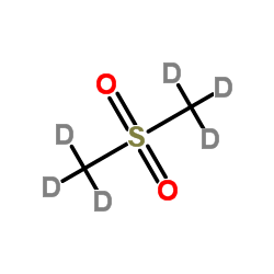 二甲基砜-d6结构式