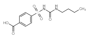 羧基甲苯磺丁脲结构式