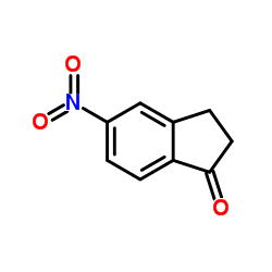 5-Nitro-1-indanone结构式