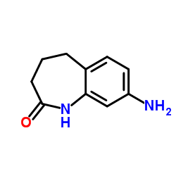 8-氨基-1,3,4,5-四氢-苯并[b]氮杂革-2-酮结构式