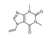 7-ethenyl-1,3-dimethylpurine-2,6-dione结构式