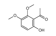 1-(6-hydroxy-2,3-dimethoxyphenyl)ethanone结构式