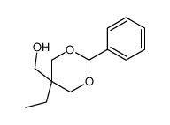 5-ethyl-2-phenyl-1,3-dioxane-5-methanol结构式