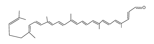apo-6'-lycopenal结构式