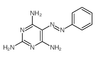 2,4,6-Pyrimidinetriamine,5-(2-phenyldiazenyl)-结构式