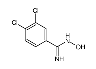 3,4-dichloro-N'-hydroxybenzenecarboximidamide结构式
