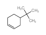 4-(叔丁基)-1-环己烯结构式